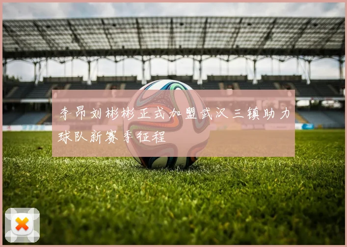李昂刘彬彬正式加盟武汉三镇助力球队新赛季征程